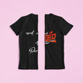 Need Money Classic Front Logo Black T-Shirt premium streetwear front design