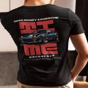 Need Money Classic Front Logo T-Shirt premium streetwear front design