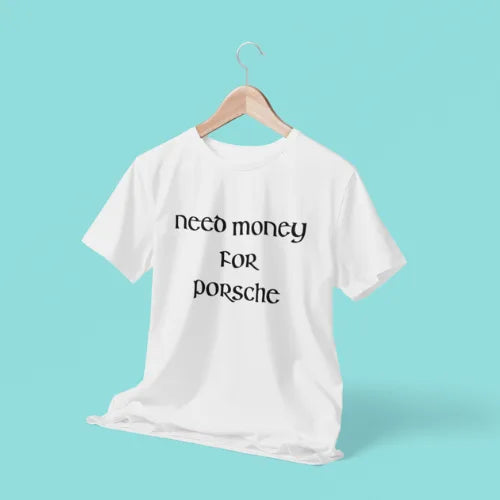 Hustle mindset Need Money Goal Getter graphic t-shirt