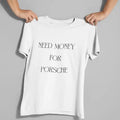 Hustle mindset Need Money Identity cotton t-shirt for men
