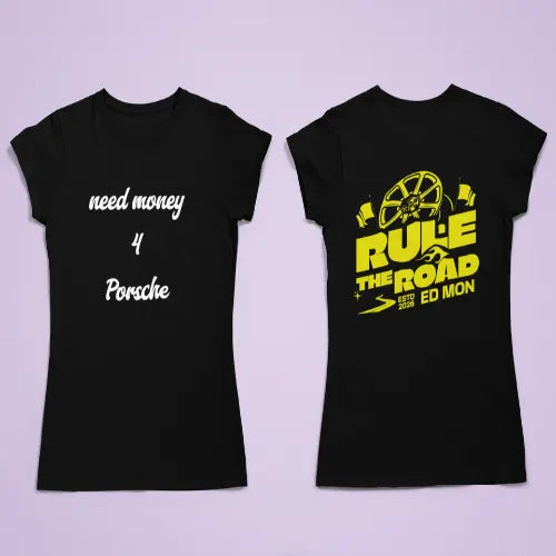 Need Money Classic Luxury Text T-Shirt casual streetwear look for everyday wear