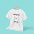 Need Money Classic Minimal Logo clean streetwear graphic tee