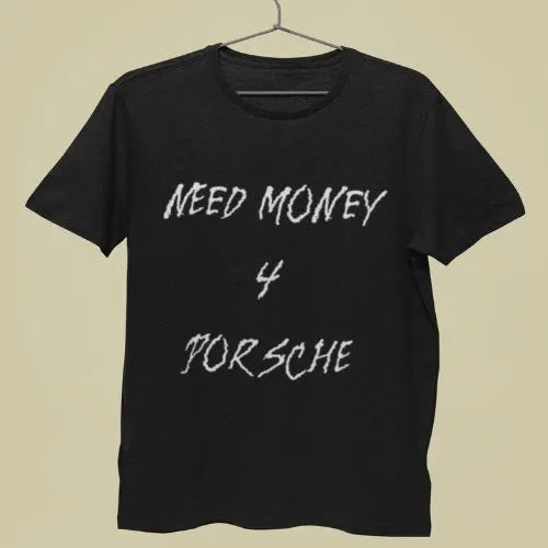 Need Money Classic Premium Cotton T-Shirt casual luxury streetwear look