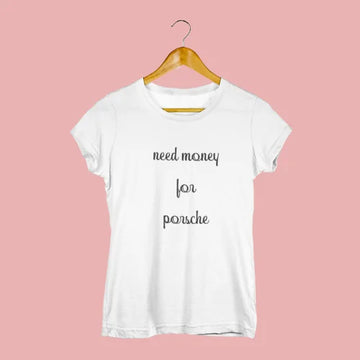 Hustle mindset Need Money Shadow graphic t-shirt