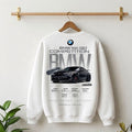 Need Money Classic Signature Sweatshirt close up signature logo design detail