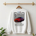 Need Money Classic Signature Sweatshirt front view stylish casual wear