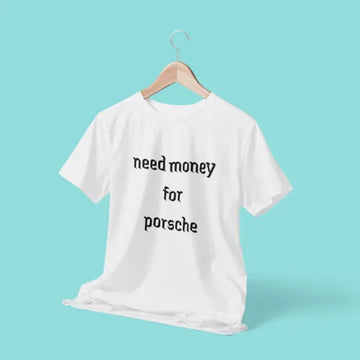 Minimal street fashion Need Money Icon graphic t-shirt design