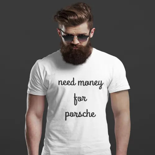 Urban lifestyle Need Money graphic streetwear shirt