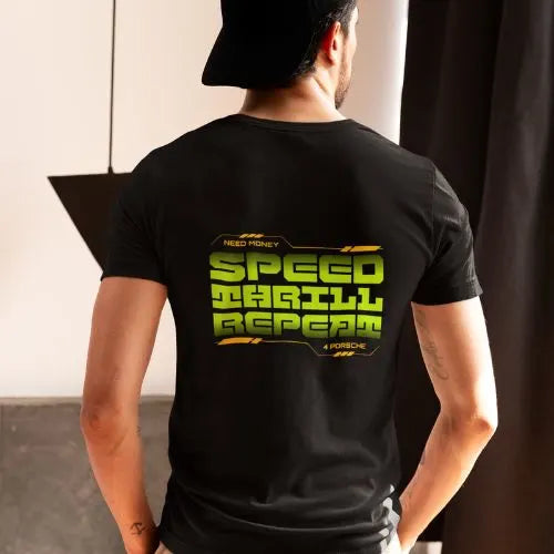 Need Money Classic Success T-Shirt stylish back print motivational streetwear tee