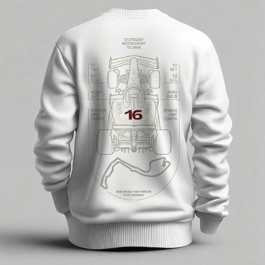 classic Need Money sweatshirt with clean minimalist front logo design