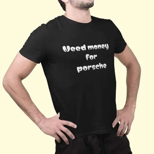 Need Money Classic Vintage T-Shirt premium streetwear front design