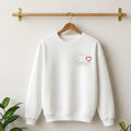 Need Money Classic White Audi inspired Dynamic Power Sweatshirt back design bold premium style