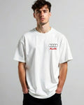 Clean white oversized street t-shirt fashion