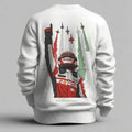 everyday pullover sweatshirt with Need Money clean front print minimalist design