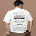 Need Money For Porsche Automotive Minimal Tee back view