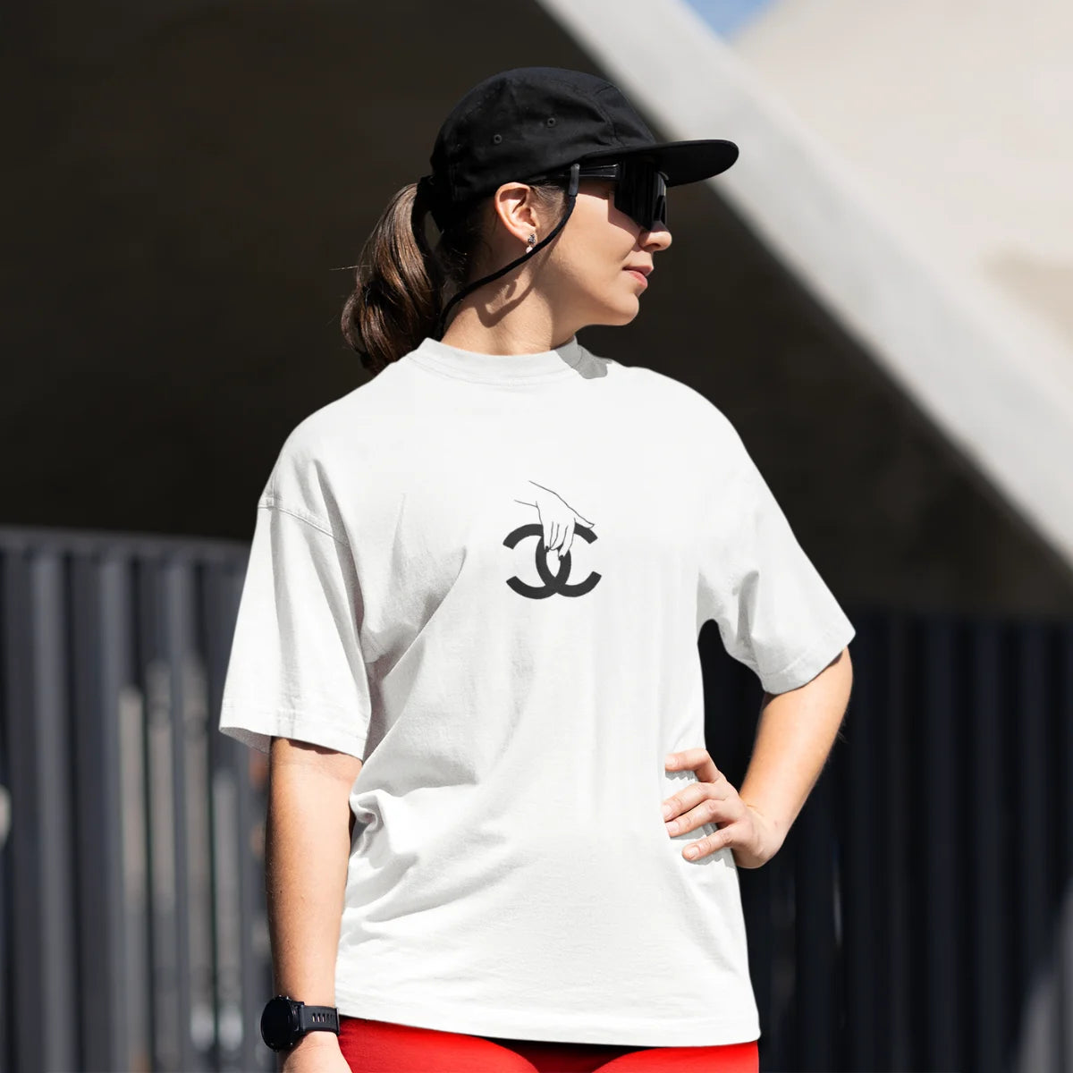 Need Money For Porsche Automotive Minimal Tee logo close up
