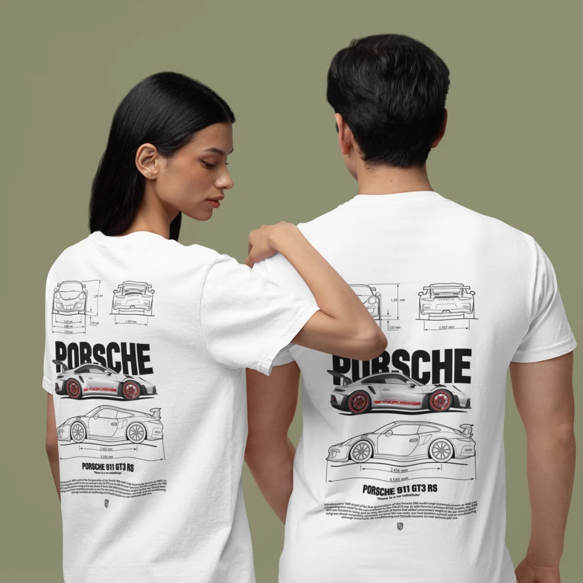 Need Money For Porsche Automotive Logo T-Shirt logo close up