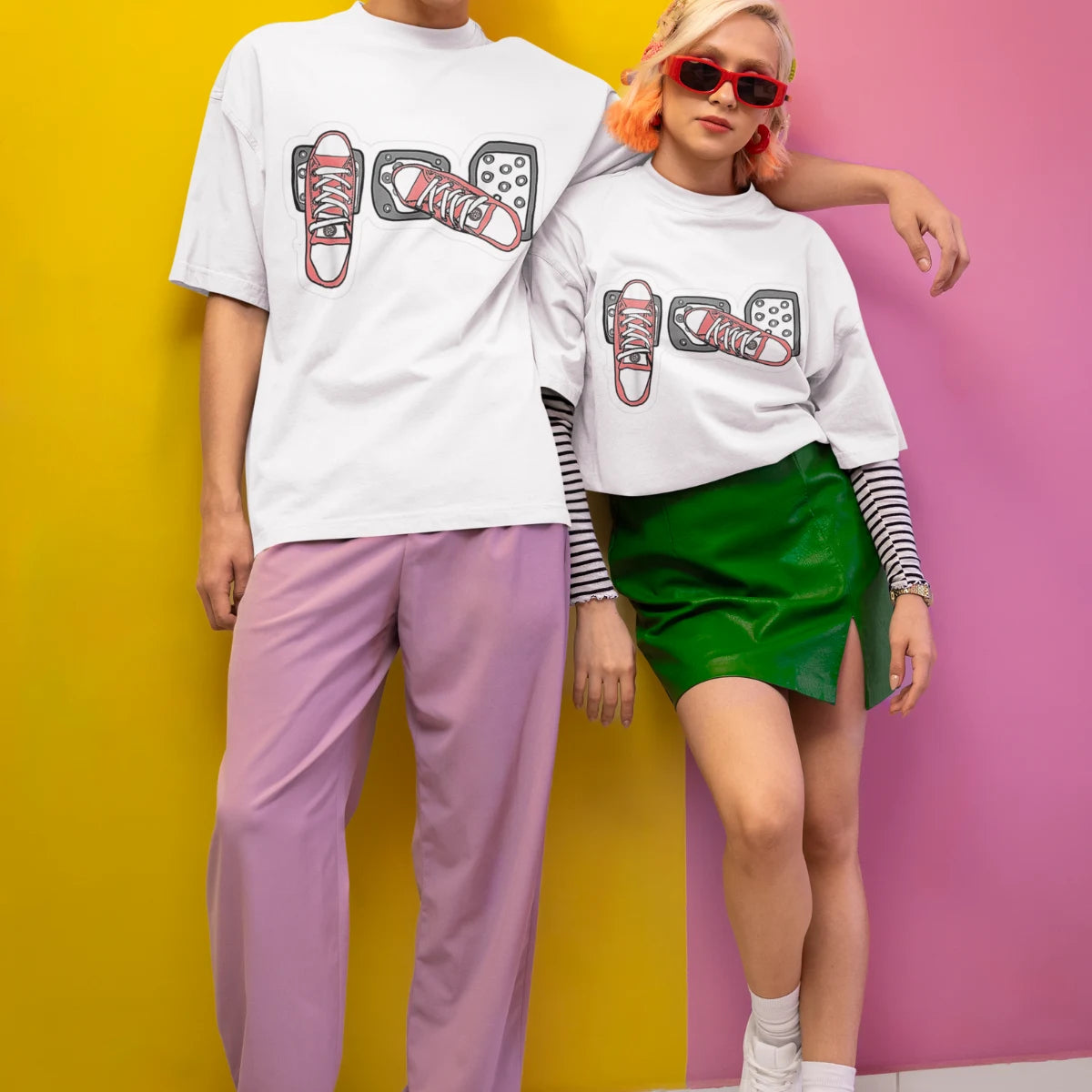 Need Money For Porsche Automotive Hustle Oversized T-Shirt oversized fit detail