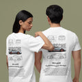Need Money For Porsche Automotive Minimal Tee fabric texture