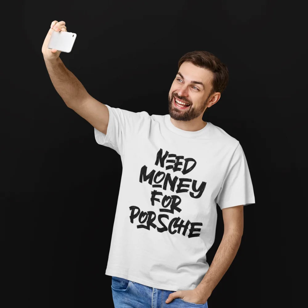 Luxury Porsche Classic Midnight Bradpitt t-shirt
