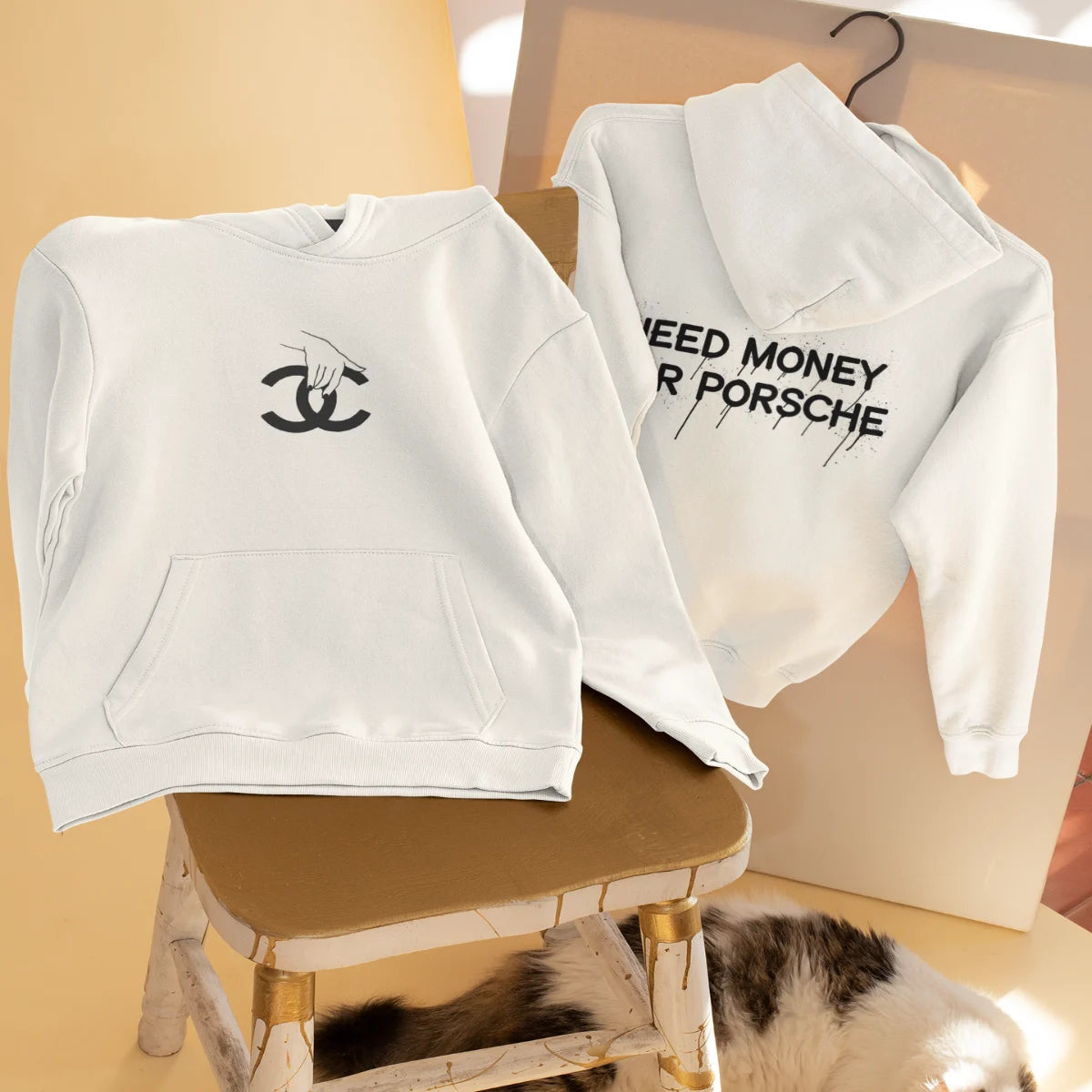 Need Money For Porsche Classic Hoodie – Essential Graphic Streetwear Sweatshirt