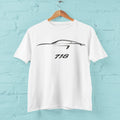 Need Money For Porsche Classic Hustle Oversized T-Shirt front view