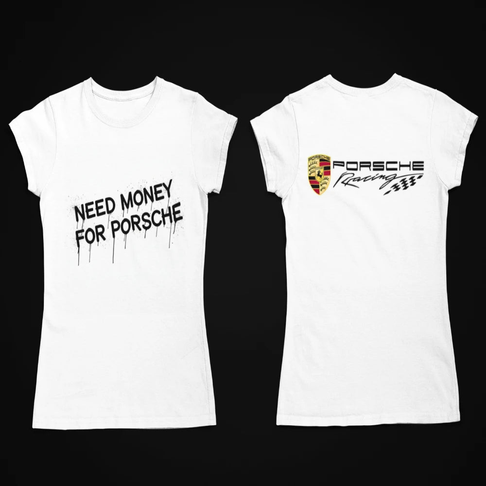 Classic Porsche Icon Bradpitt fashion t-shirt