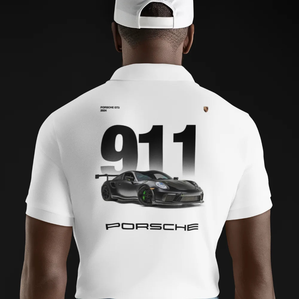 Need Money For Porsche Classic Icon polo t-shirt