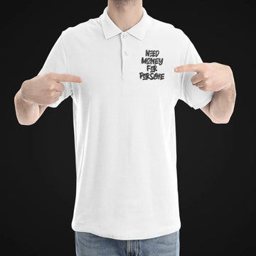Need Money For Porsche Classic polo t-shirt