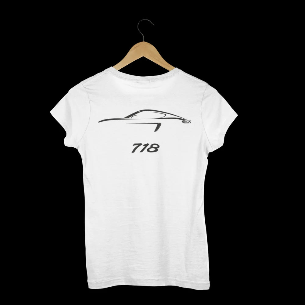 Porsche automotive Statement Bradpitt graphic t-shirt