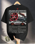 Men wearing Need Money blackout oversized t-shir