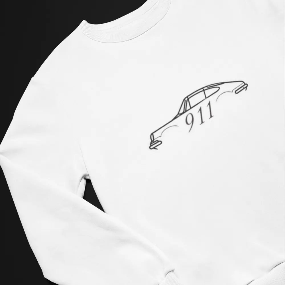 Need Money Porsche automotive graphic sweatshirt