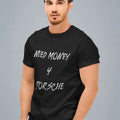 Need Money Classic Premium Cotton T-Shirt stylish back print luxury tee
