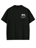 Need Money premium oversized cotton t-shirt black