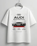Premium white oversized signature t-shirt fashion