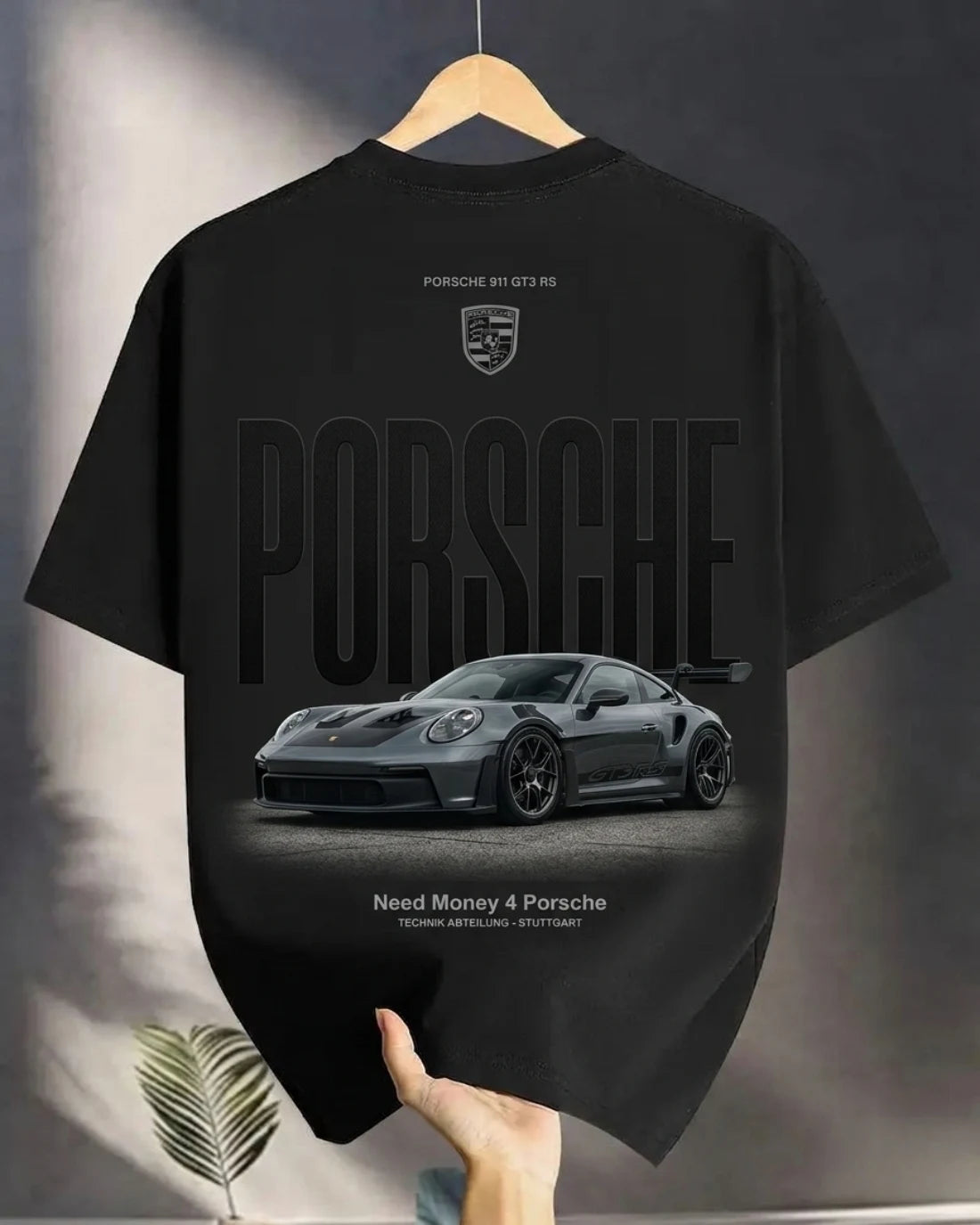 Need Money relaxed fit oversized t-shirt for men