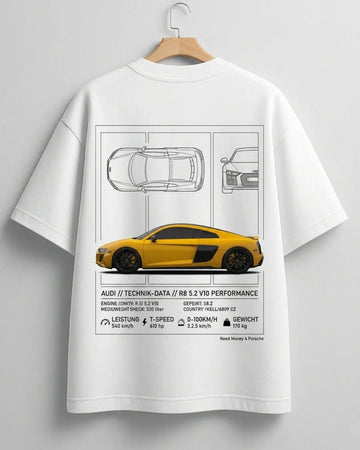 Need Money street icon white oversized t-shirt for men