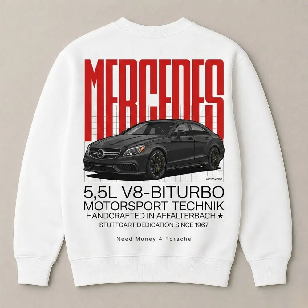 Need Money street icon white sweatshirtt-shirt for men
