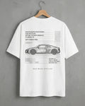 Need Money whiteout oversized t-shirt for men