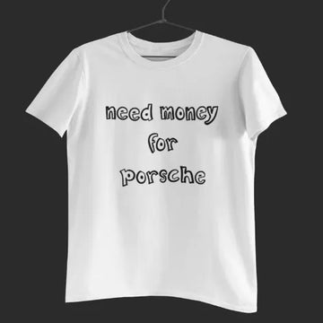 Need Money classic statement streetwear graphic tee