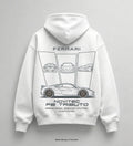 Need Money for Audi Porsche bold statement hoodie close up typography graphic detail design