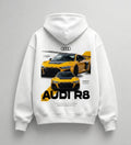 Need Money for Audi Porsche bold statement hoodie side angle modern fit streetwear apparel