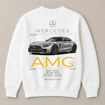 Need Money dream car quote graphic sweatshirt