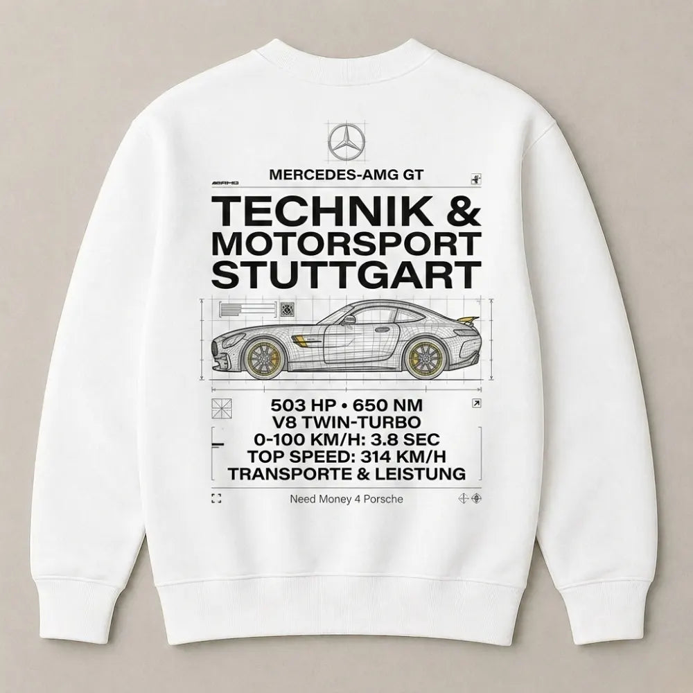 Need Money for Benz funny car enthusiast sweatshirt
