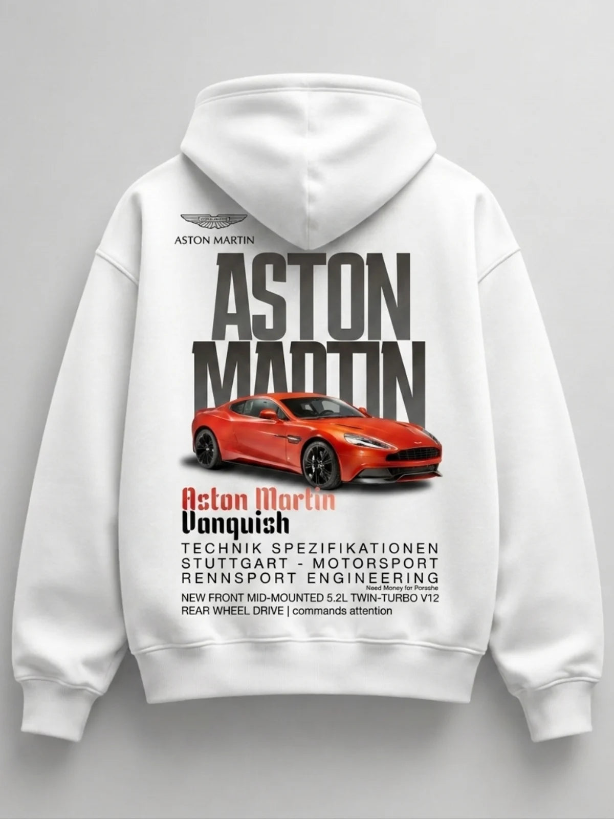 Need Money for Benz Mercedes graphic logo hoodie back print bold logo graphic design