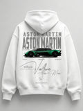 Need Money for Benz Mercedes graphic logo hoodie black color modern casual streetwear look