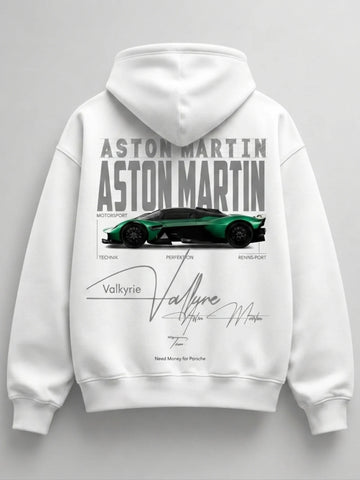 Need Money for Benz Mercedes graphic logo hoodie black color modern casual streetwear look