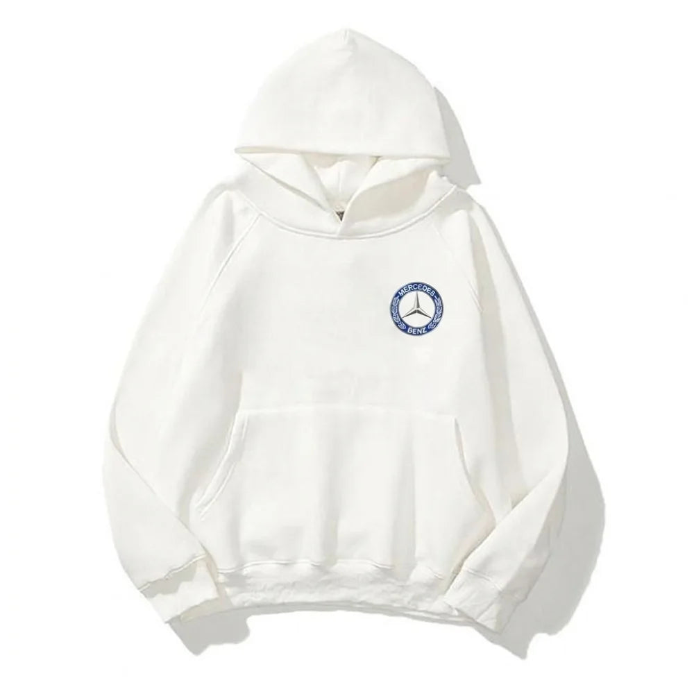 Need Money for Benz Mercedes graphic logo hoodie back print bold logo graphic design