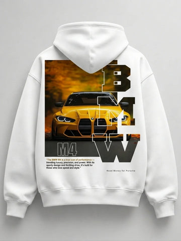 Need Money for Benz Mercedes luxury grind hoodie front view premium streetwear fashion style