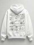 Need Money for Benz Mercedes minimal text hoodie black color modern casual streetwear look